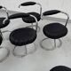 Ensemble de 6 chaises "Cobra" par Giotto Stoppino 70's