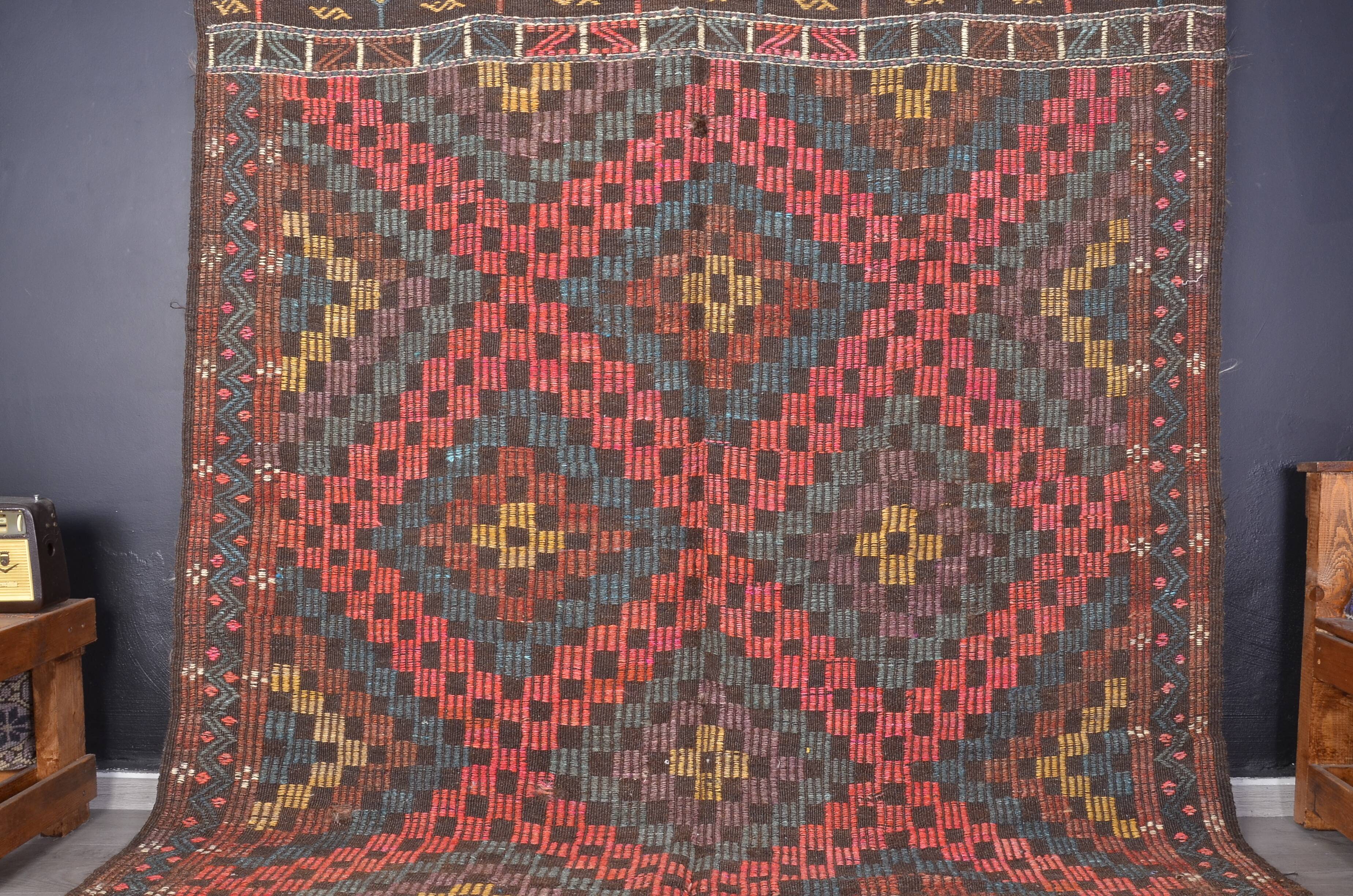 Oversize Anatolian Oushak Kilim Rug