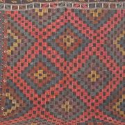 Tapis kilim Oushak anatolien surdimensionné