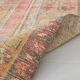 4x8 Red & Beige Geometric Tribal Turkish Rug, 135x252Cm