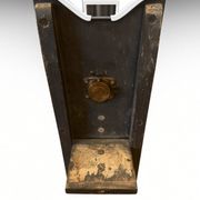 Tilting gueridon Napoleon III; Venetian scene in moonlight; D50cm