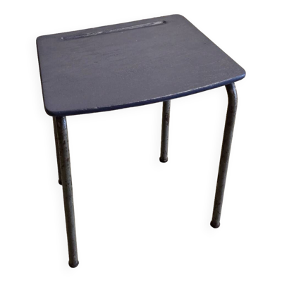 Bureau Enfant plateau repeint bleu