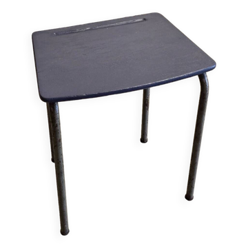 Bureau Enfant plateau repeint bleu