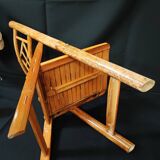 Folding bamboo chair for children