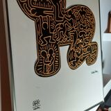 Vintage Keith Haring screen print