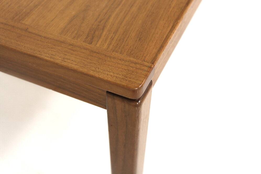 Scandinavian coffee table in walnut, Sweden, 1960