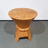 Classic Mid-Century Regency Bamboo Dining Table by McGuire
