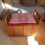Vintage toys trunk for child