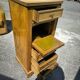 Small 4-sided Louis XVI style walnut cabinet