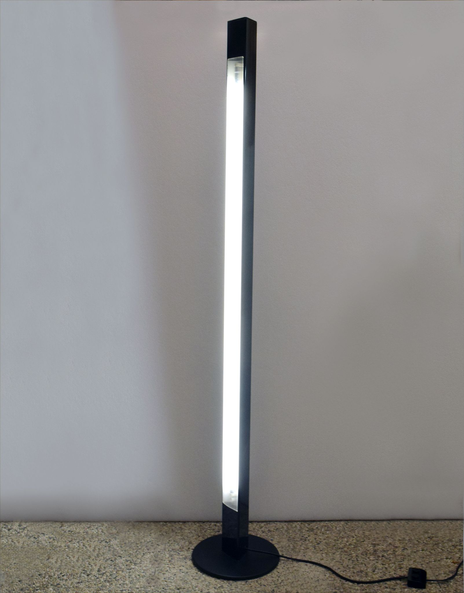 Lampadaire Rodolfo Bonetto pour Luci néon lampadaire modèle 'Rio'