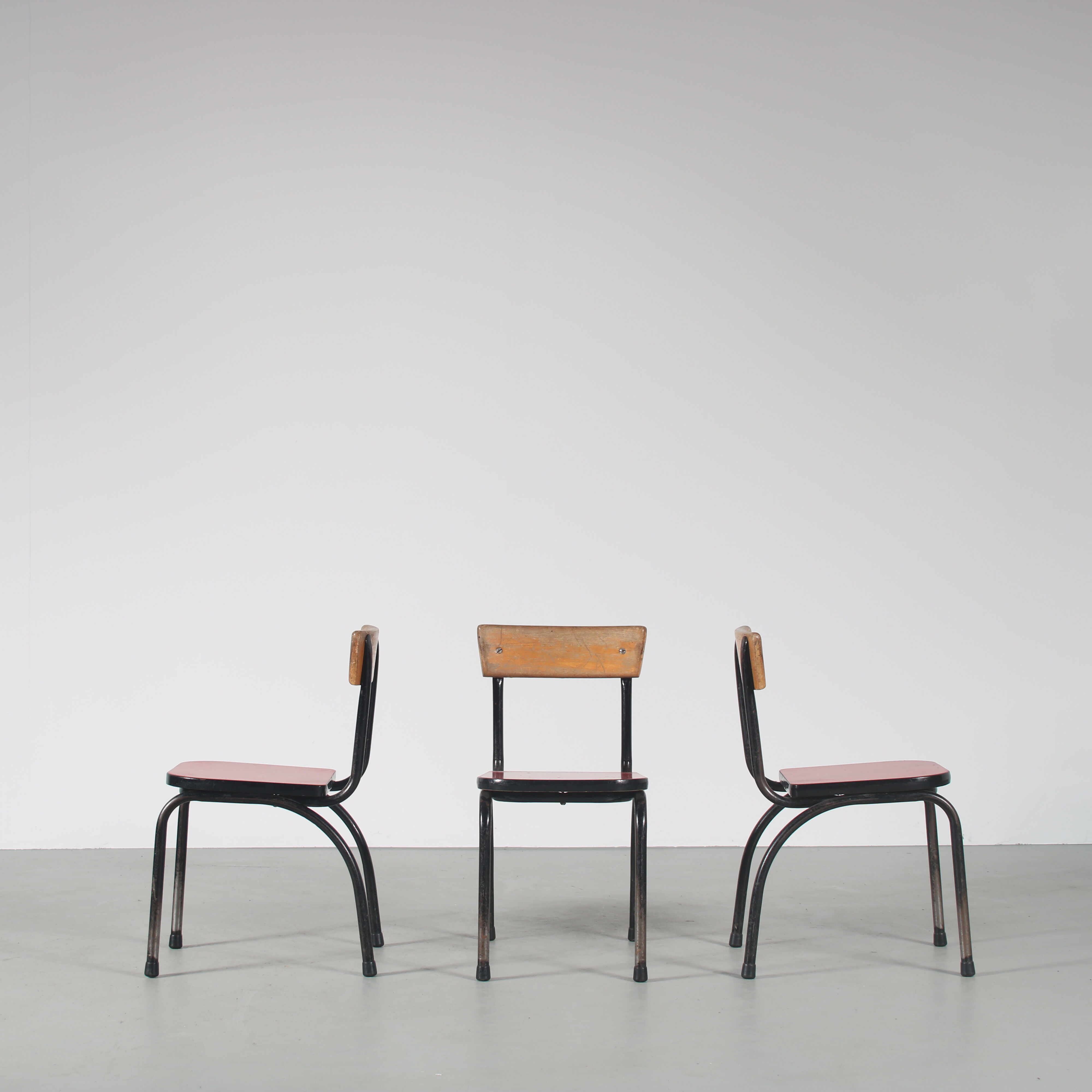 1950s children chair by Willy van der Meeren for Tubax, Belgium