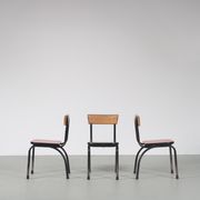 1950s children chair by Willy van der Meeren for Tubax, Belgium