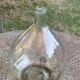 Dame Jeanne, bonbonne, bouteille en verre transparente, verre très épais