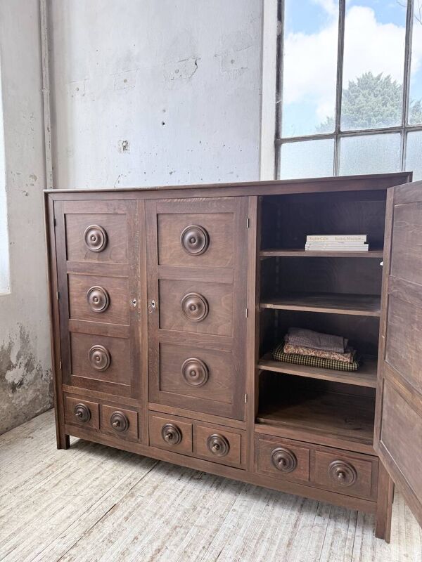 Armoire chêne « basque » dudouyt