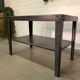 Steel industrial workshop table
