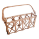 Rattan bottle basket, 50s