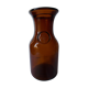 Carafe en verre fumée marron