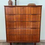 Scandinavian teak chest of drawers (from Denmark)