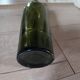 Old thick glass bottle