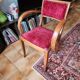 1950s Bridge chair restored red