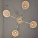 Colourless Venetian glass lustre from Murano circa 1930