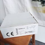 New vintage Habitat diamond point glass ceiling light