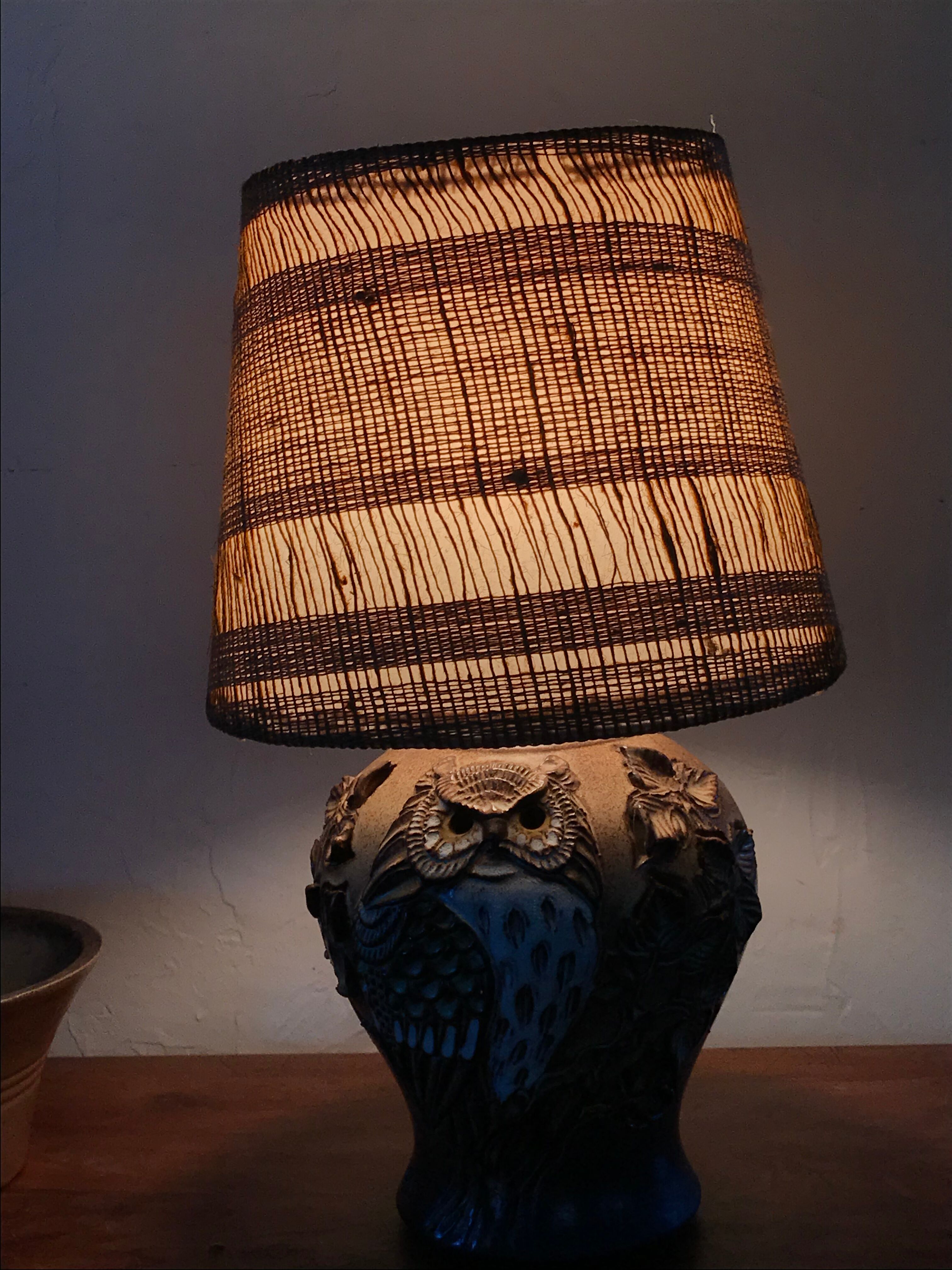 Ceramic lamp by Vallauris Fonck - Mateo