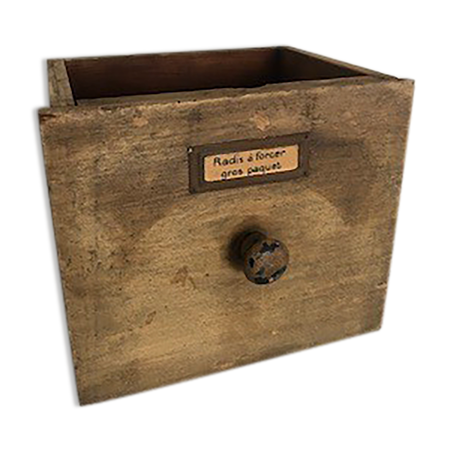 Drawer of an old grain maker's cabinet - Model 5