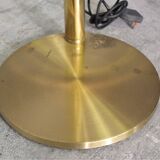Brass floor chandelier, 70s