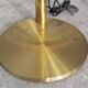 Brass floor chandelier, 70s
