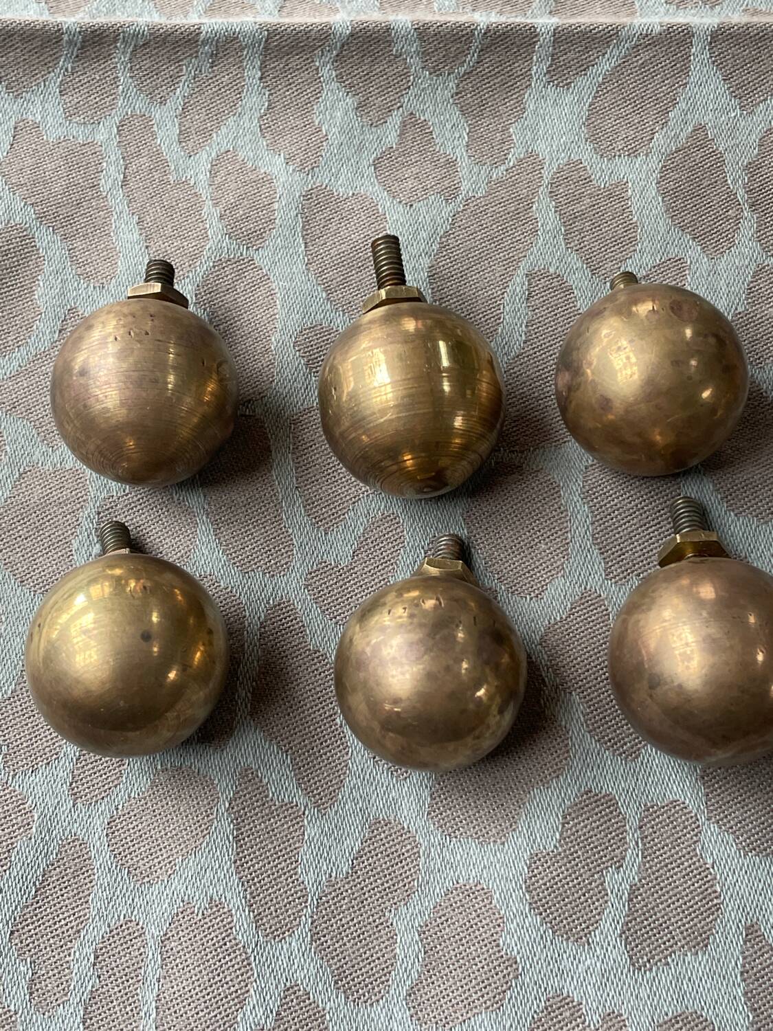 Art Deco dresser handles
