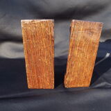 Bookend in rosewood "Art Deco".