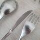 Service for 18 covers Guy Degrenne Cobra collection / Forks and spoons