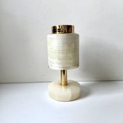 Vintage SAROME Japan Marble Onyx Table Lighter