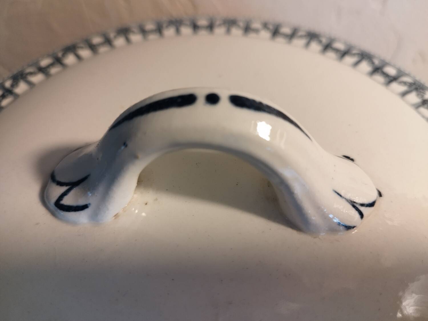 Soup tureen Salins Terre de Fer