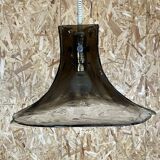60s 70s lamp light hanging lamp Kalmar Franken KG Tulip glass 60s 70s