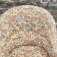 Toad armchair floral tapestry vintage 50s