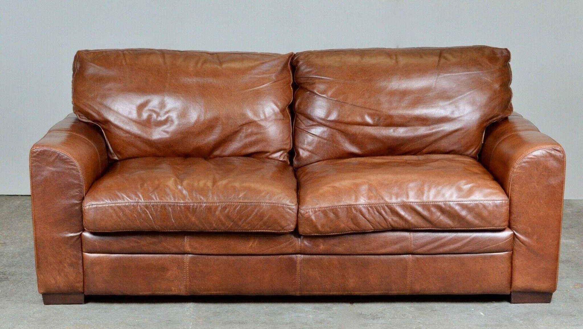 Viva de Luxe 3-seater leather sofa