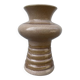 Vase en grès beige 1970