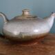 Teapot by Raymond Guibert, Lamoura, Jura, in Puisaye stoneware.