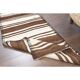Vintage Turkish Oushak Handmade Cotton Beige Wool Runner Rug 71x275