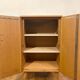 Vintage wardrobe with compass feet