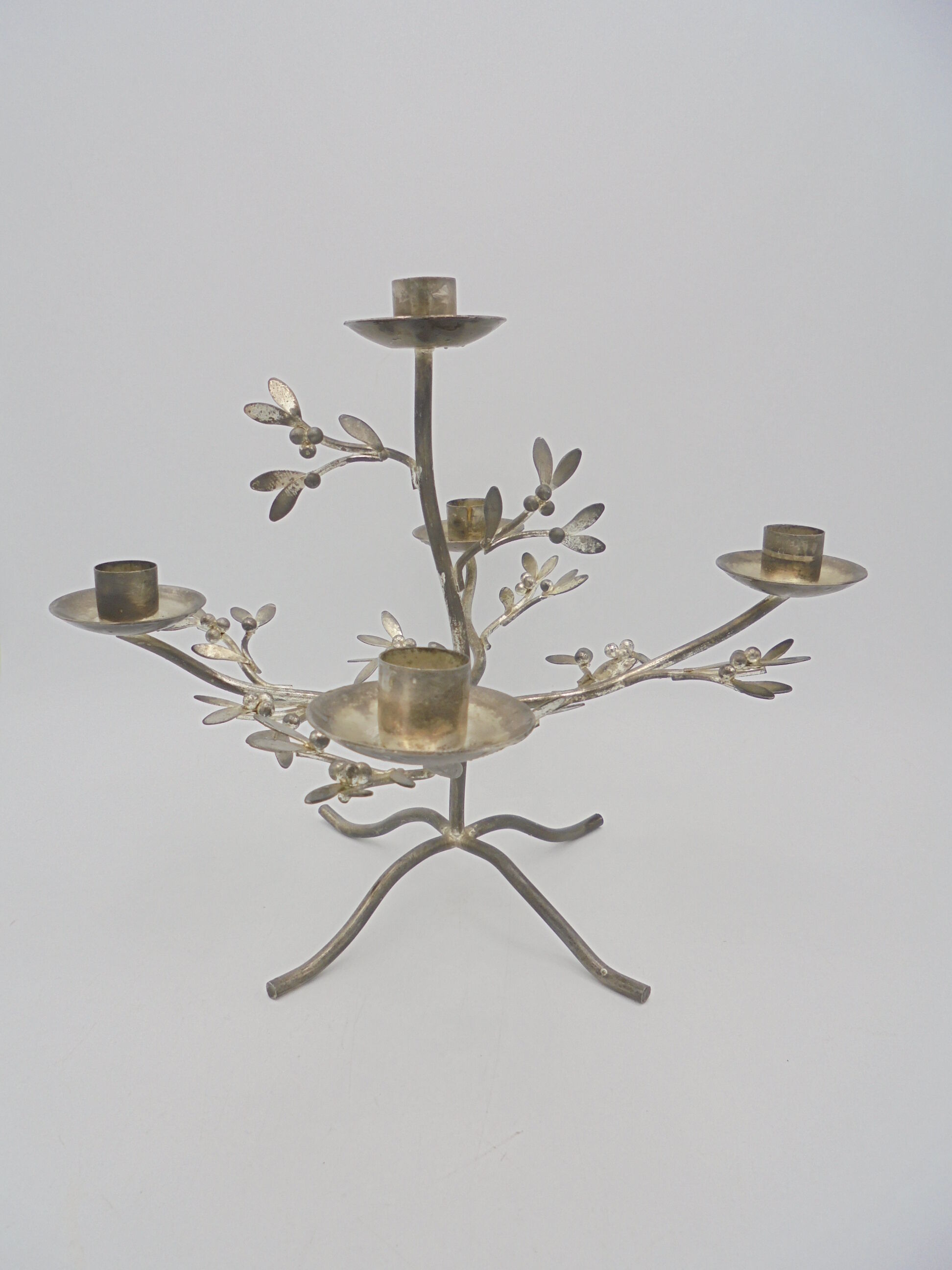 Chandelier décor houx