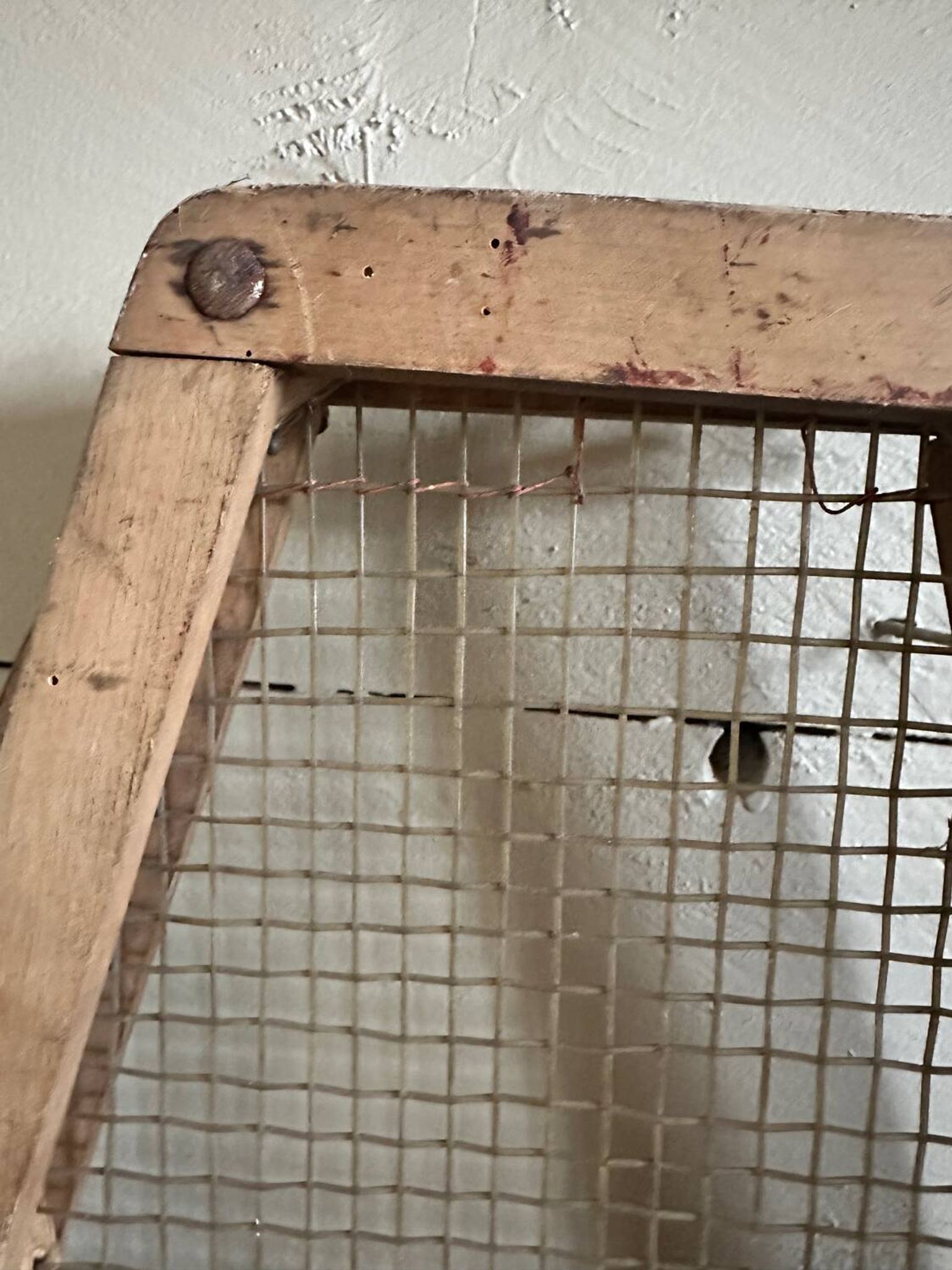 Old tennis racket