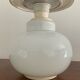 Lampe vintage en opaline