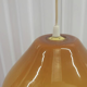 Lampe en verre Oker jaune