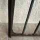 Gothic style wrought iron gate