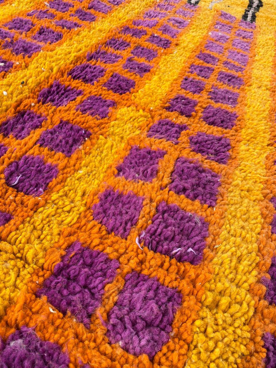 Boujaad Berber Handmade Rug – Authentic Moroccan Wool Carpet