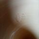 Old braided faience fruit cup signed pichon uzes