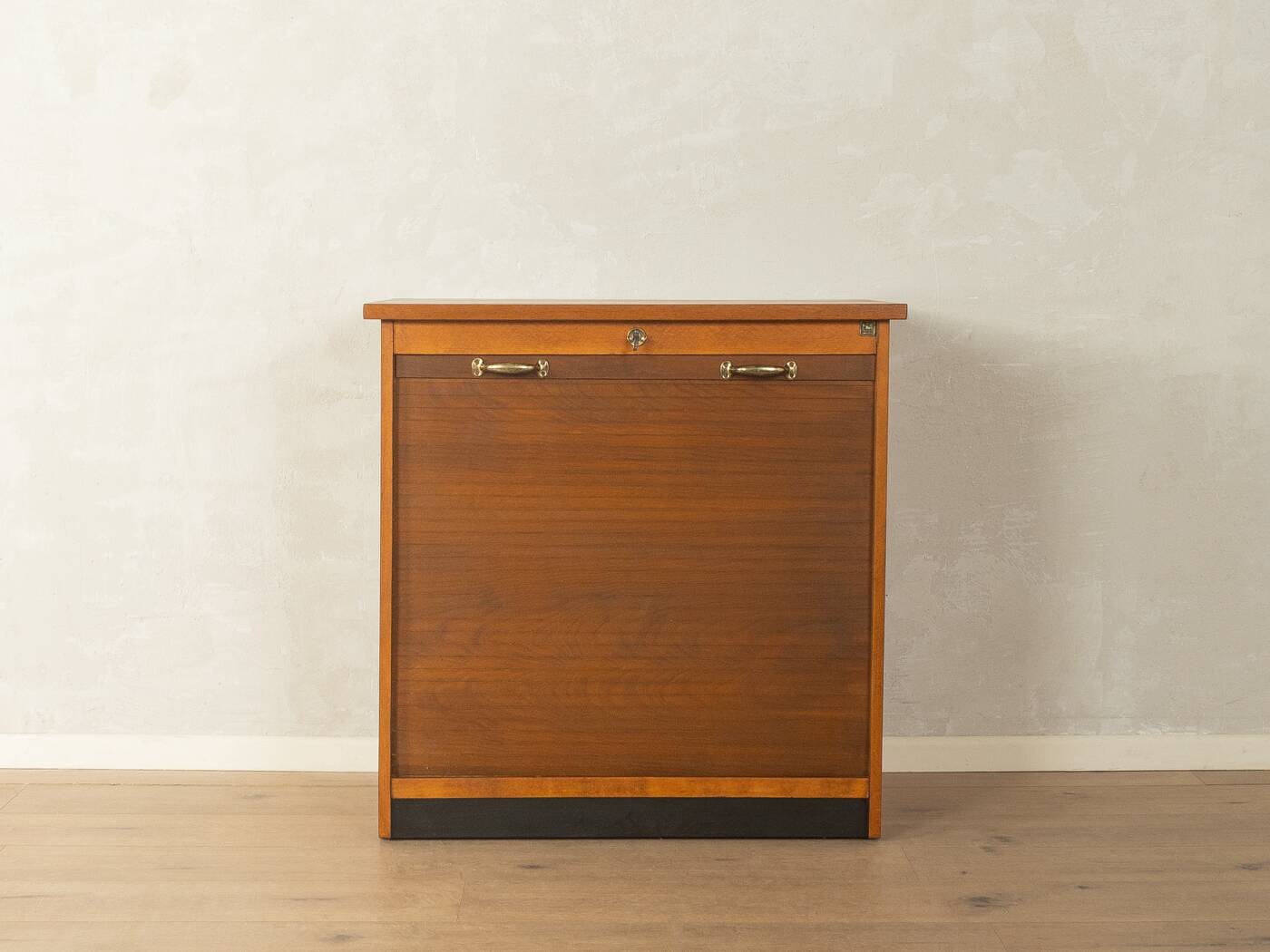 Classic tambour door cabinet from the 1960s